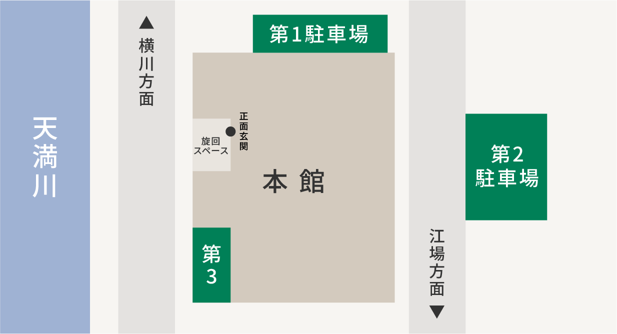 入り口のマップ